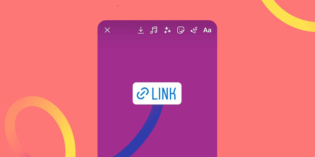 Poner enlace largo en una historia de Instagram
