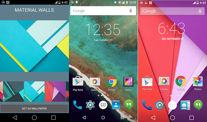 Poner fondo de pantalla en Android