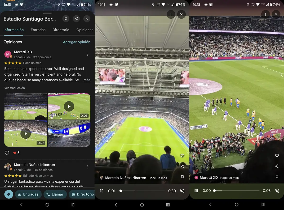 Por qué Google Maps reproduce vídeos automáticamente