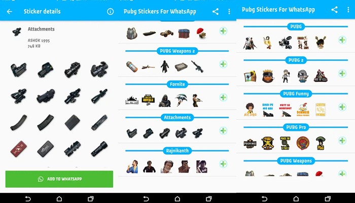 Pubg Stickers For Whatsapp