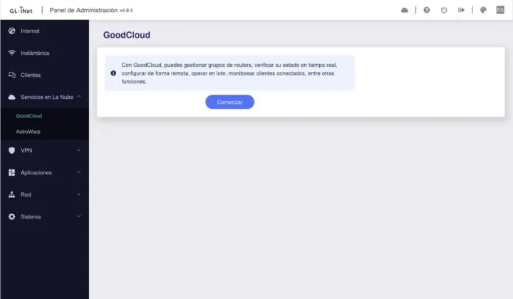 Puedes configurar herramientas en la nube como GoodCloud para monitorear y configurar tus dispositivos de red