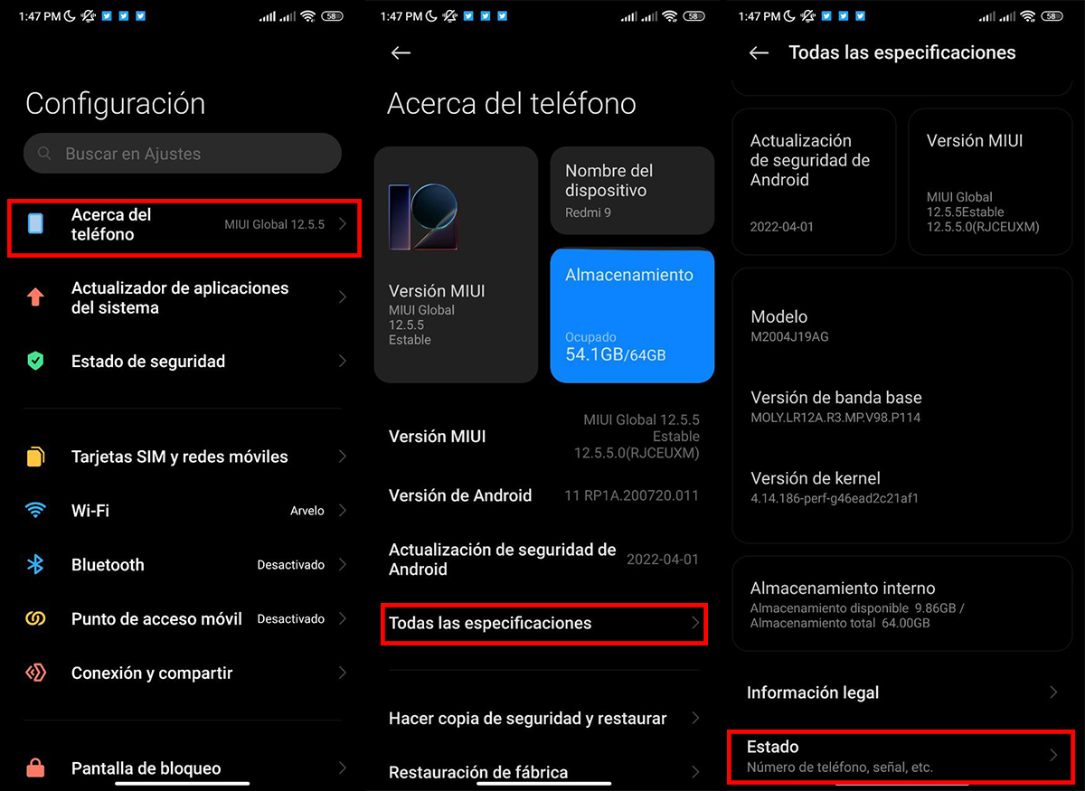 ¿Puedo activar la carga rápida en un móvil Xiaomi?