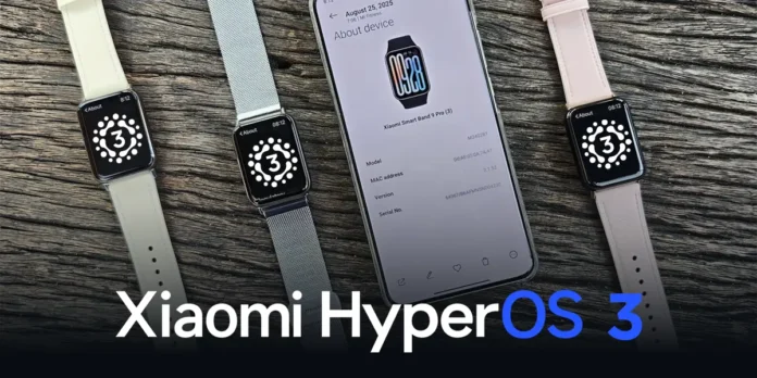 Pulseras y relojes actualizaran xiaomi hyperos 3 diciembre
