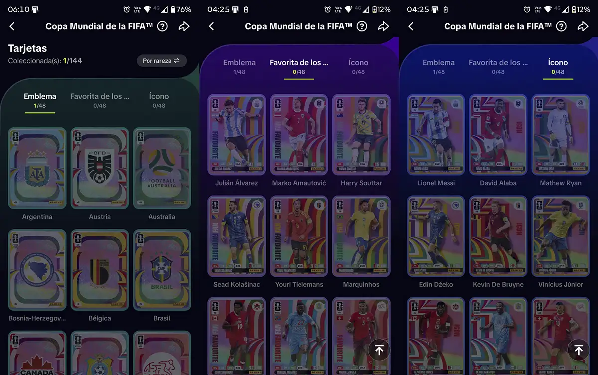 Qué cartas se pueden desbloquear