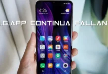 Que es co.g.app continua fallando como solucionarlo en Xiaomi