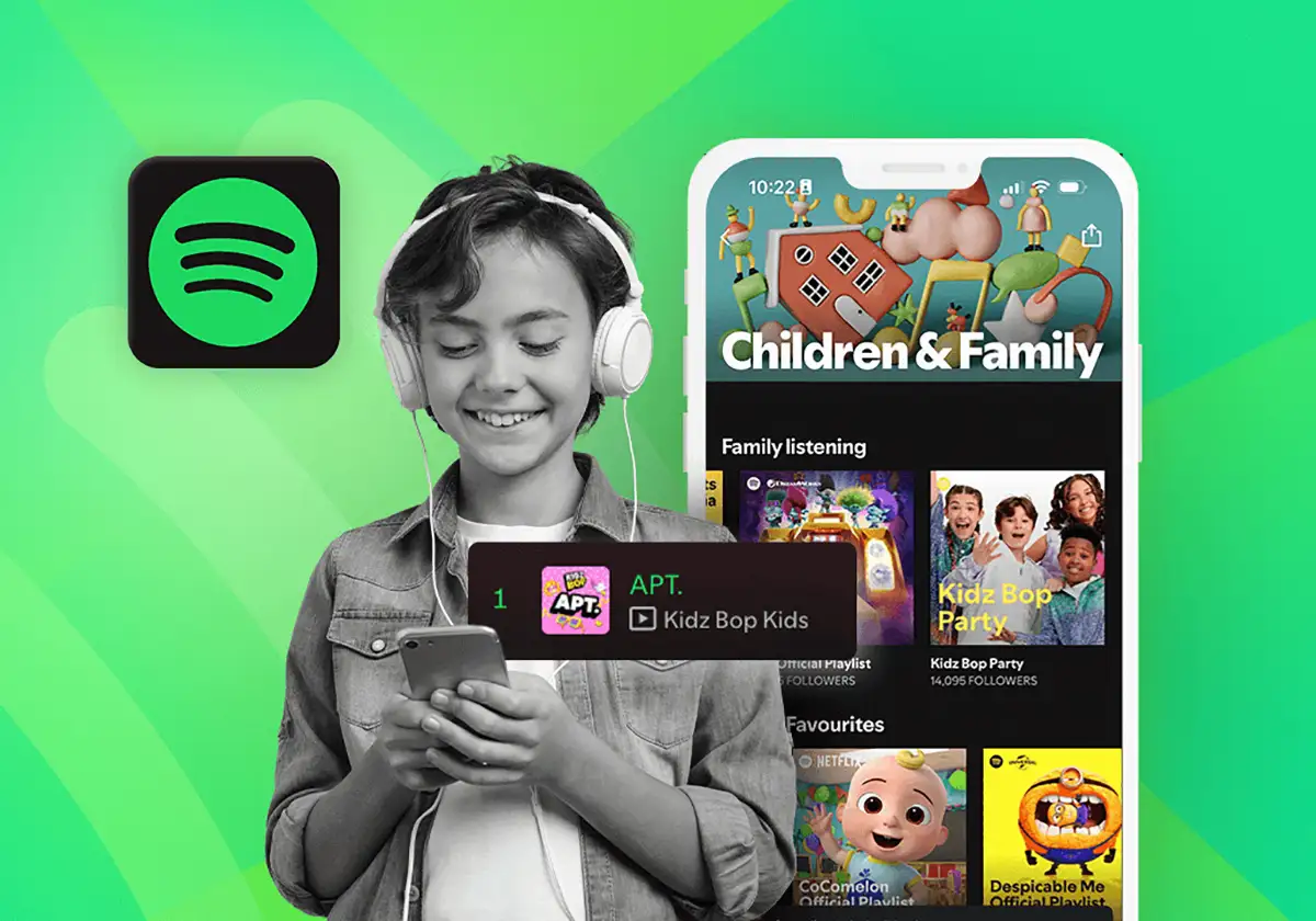 Qué es una cuenta de Spotify para niño