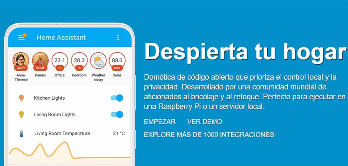 Qué es ventajas Home Assistant