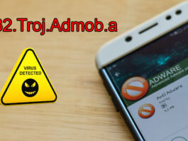 Qué es Win32.Troj.Admob.a en un APK