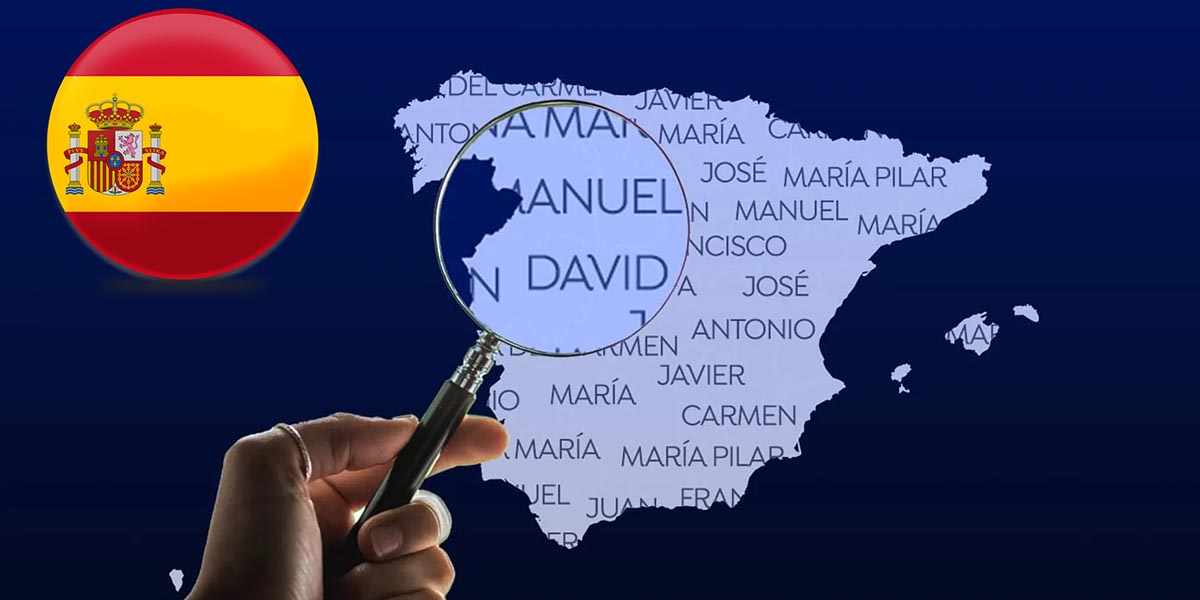 Que tan popular es tu apellido en Espana