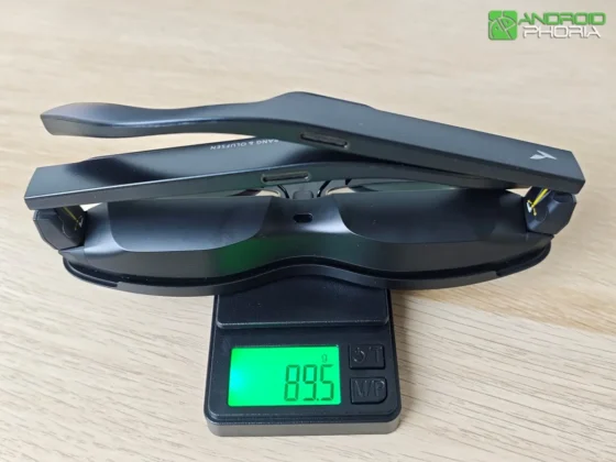 RayNeo Air 4 Pro pesa casi 90 gramos