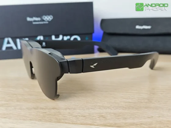 RayNeo Air 4 Pro tiene un dise&ntilde;o clasico muy similar al de unas gafas de sol tradicional
