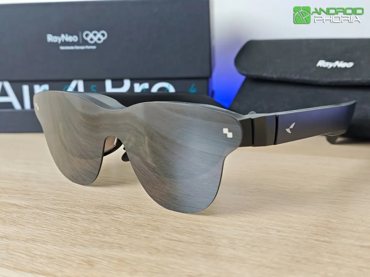 RayNeo Air 4 Pro unas gafas de realidad aumentada con pantalla OLED de 201 pulgadas con HDR10 y sonido Bang & Olufsen