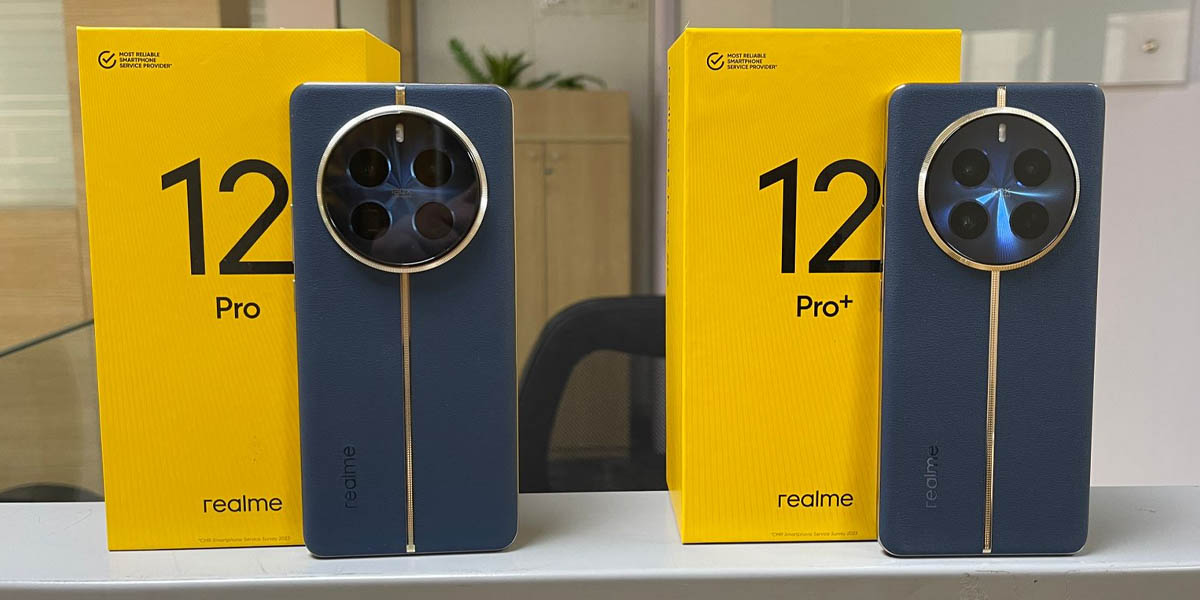 Realme 12 Pro y 12 Pro+ diseños pantallas