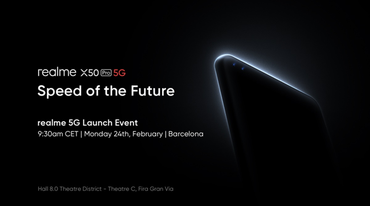 Realme x50 pro 5g presentacion mwc 2020