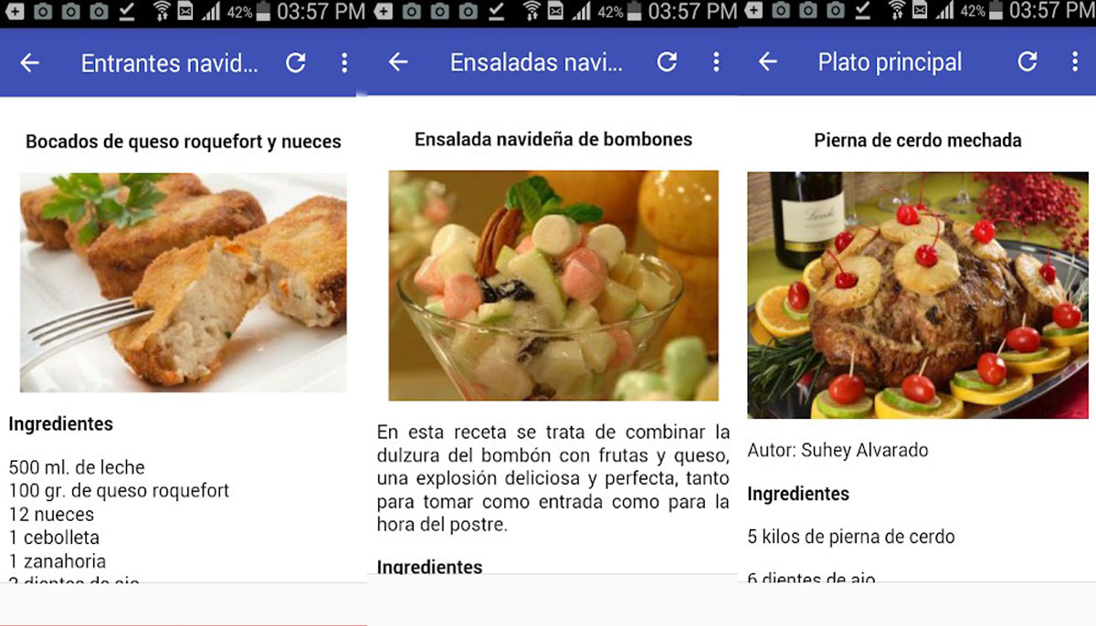 Recetas Navidenas