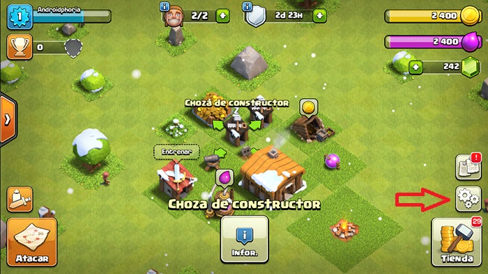 Recuperar cuenta Clash of Clans paso 3