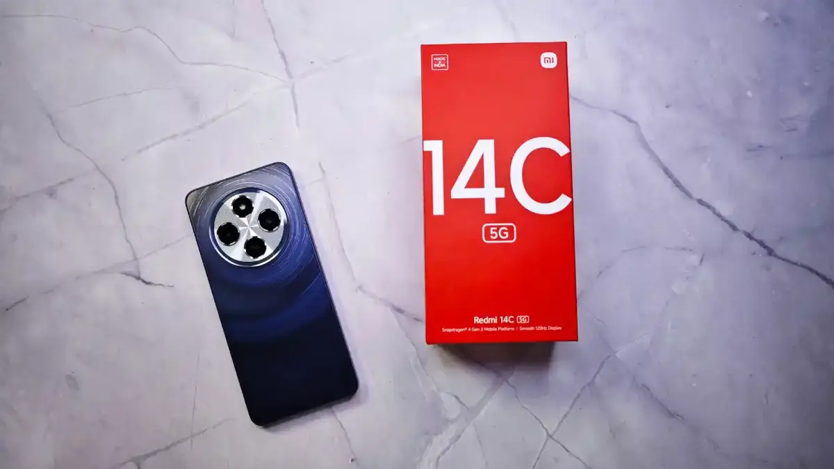 Redmi 14C 5g diseño pantalla