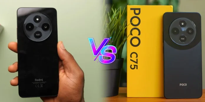 Specifications Of The Comparison Differences Between Redmi 14C And Poco C75