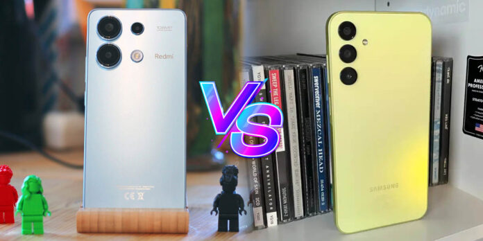 Redmi Note 13 4G vs Samsung Galaxy A15 4G comparativa especificaciones