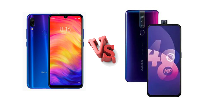 Redmi Note 7 Pro vs Oppo F11 Pro