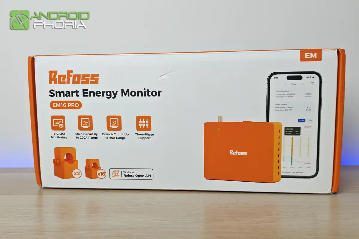 Refoss EM16P caja del producto