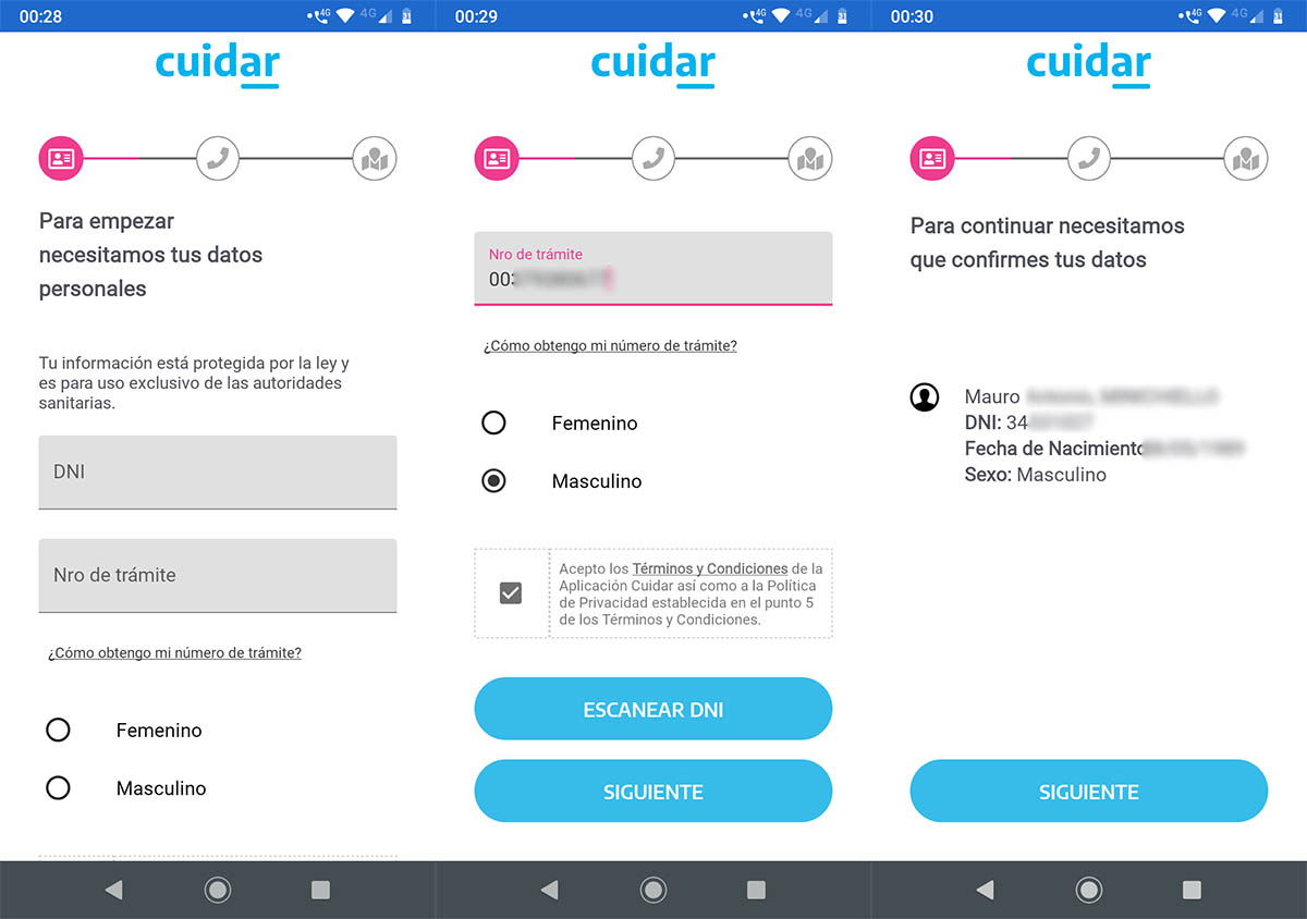 Registrarse en CuidAR
