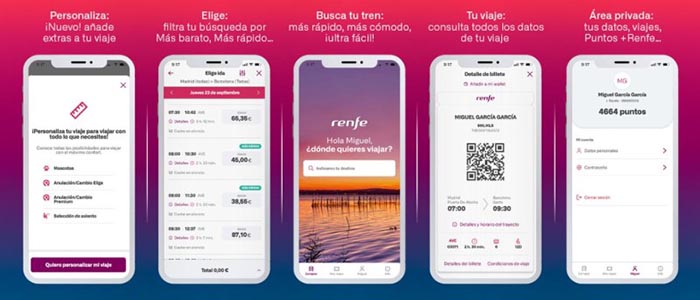 Renfe nueva aplicacion