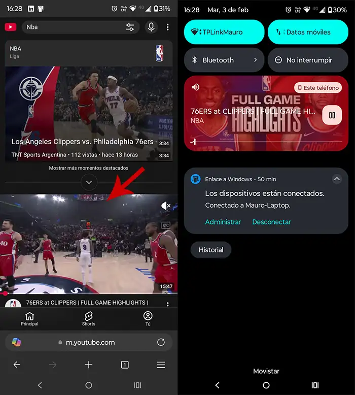 Reproducir video de YouTube en Edge Canary