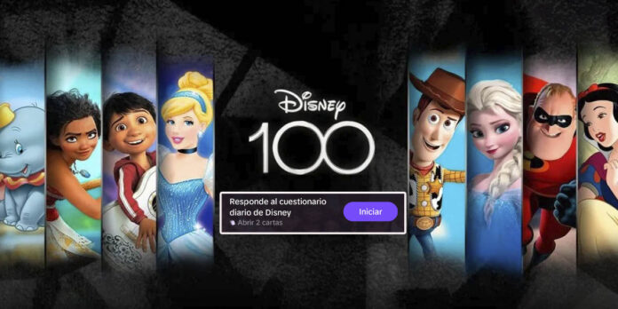 Respuestas del cuestionario del 25 de octubre de Disney 100 años TikTok