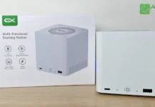 Review de Beelink EX Mate Pro estacion USB4 con SSD y altavoz
