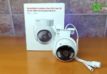 Review de SwitchBot Outdoor Pan Tilt Cam 3K camara de vigilancia con IA