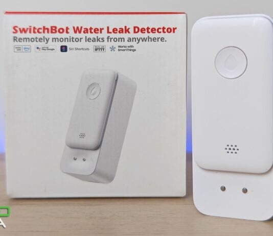 Review de SwitchBot Water Leak Detector detector de fugas de agua inteligente