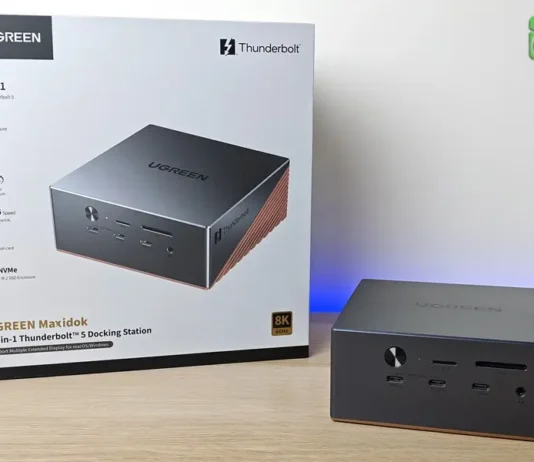Review de UGREEN Maxidok 17-en-1 el mejor dock Thunderbolt 5