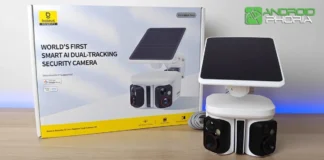 Review de la Baseus X1 Pro camara de seguridad doble con IA