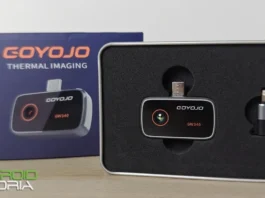 La enchufas al móvil y lo conviertes en una cámara térmica profesional: análisis de la GOYOJO GW340 Review de la GOYOJO GW340 una camara termica de bolsillo
