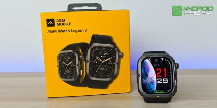 Review del AGM Legion 3 reloj tan indestructible como asequible