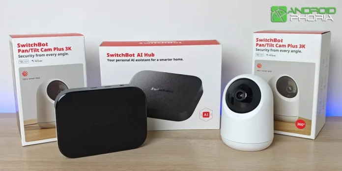 Review del SwitchBot AI Hub Pan Tilt Cam Plus 3K IA en tu casa