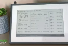 Review del SwitchBot E-Ink Home Dashboard estacion meteorologica de tinta