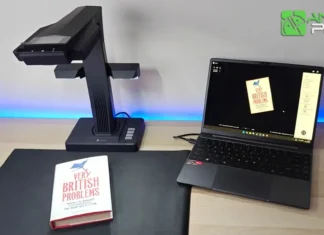 Digitalicé un libro de 200 páginas en solo 10 min sin las curvas del encuadernado: análisis del escáner CZUR ET MAX Review en espanol del CZUR ET MAX analisis escaner profesional de libros con aplanamiento de curvas y funcion OCR