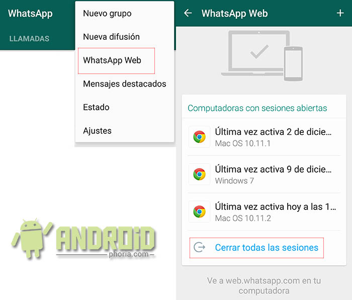 Revisar WhatsApp Web