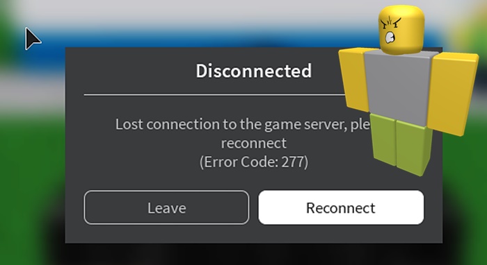 Roblox error 277