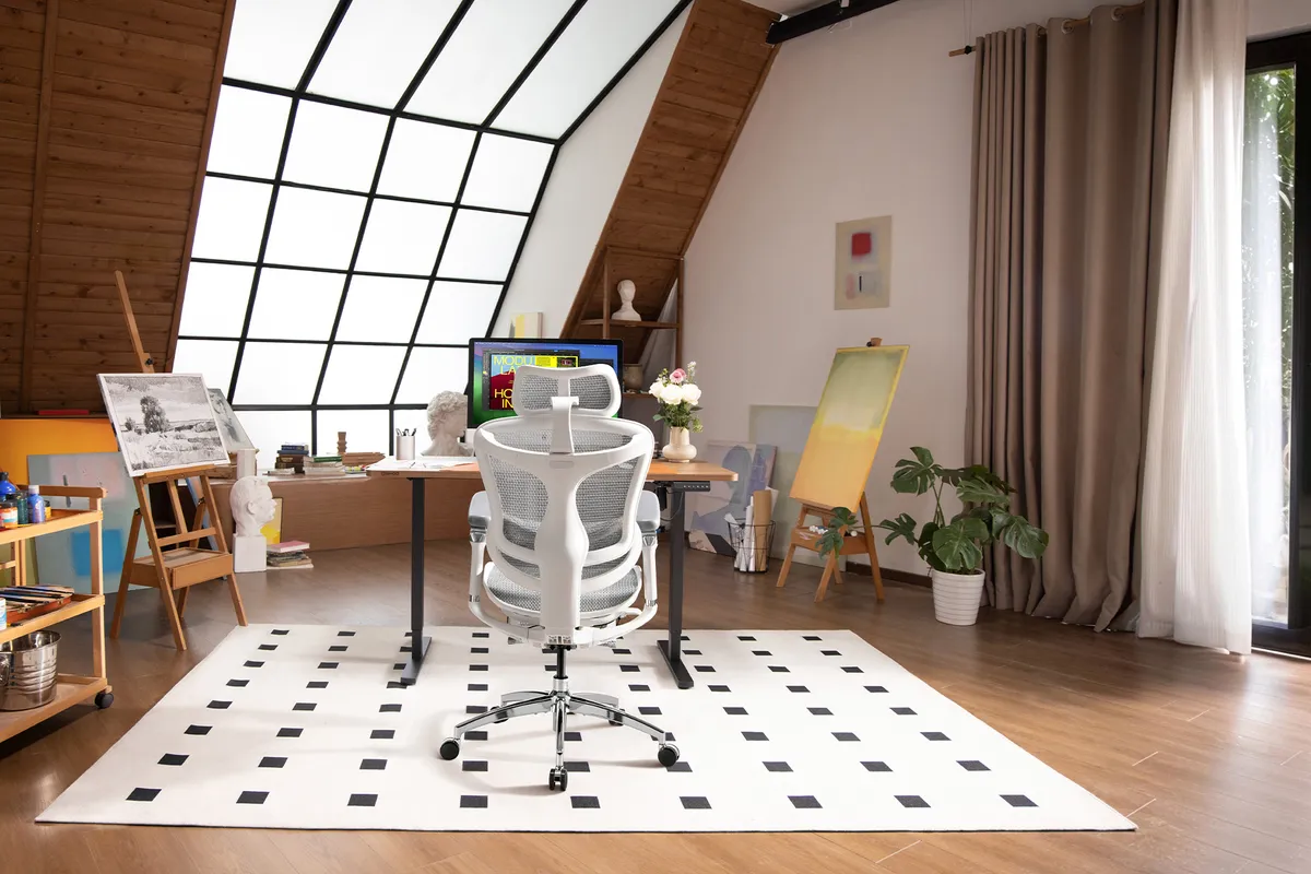 SIHOO Doro C300 silla color blanco