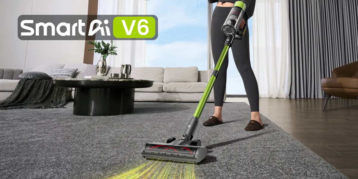 SMARTAI V6 aspiradora inalambrica