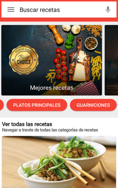 Saludable Recetas Gratis