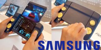 Samsung Flex Gaming una impresionante Switch con pantalla plegable