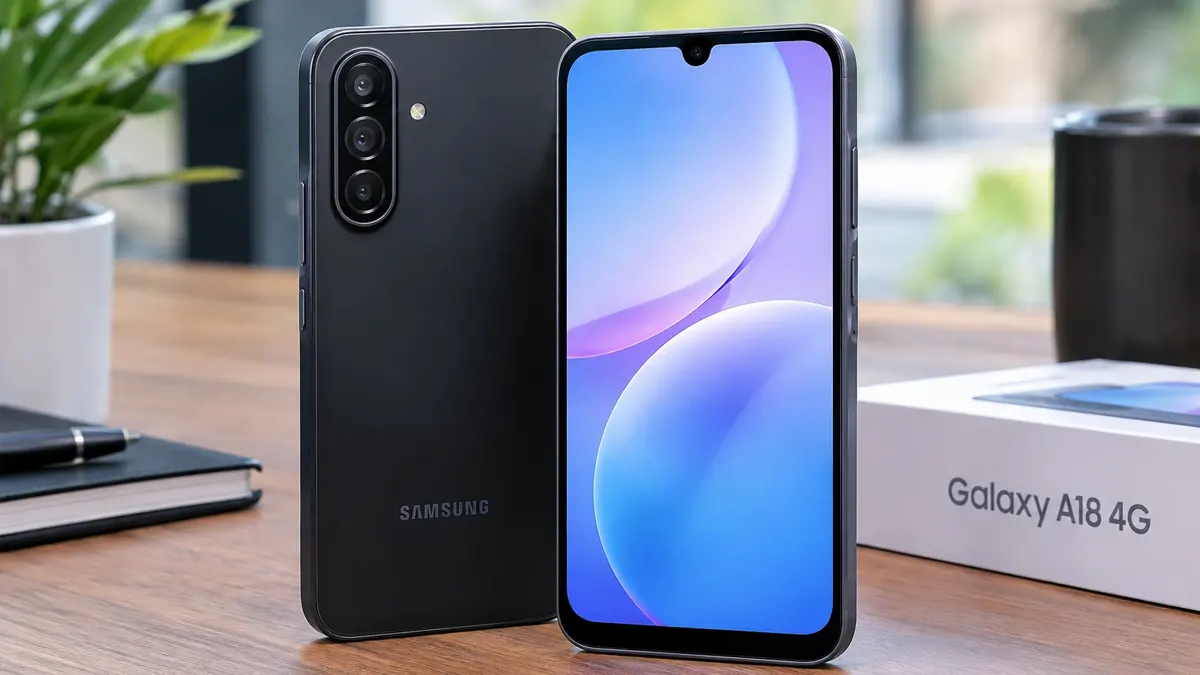Samsung Galaxy A18 4G diseño pantalla rendimiento