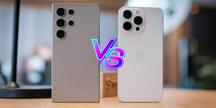 Samsung Galaxy S24 Ultra vs iPhone 15 Pro Max comparativa