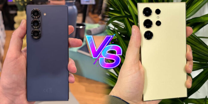 Samsung Galaxy Z Fold 6 vs Galaxy S24 Ultra comparativa