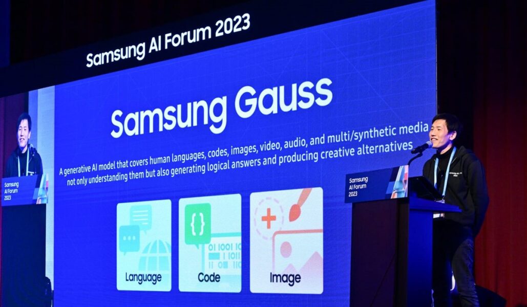 Samsung Gauss: la nueva IA generativa de imágenes, texto y código