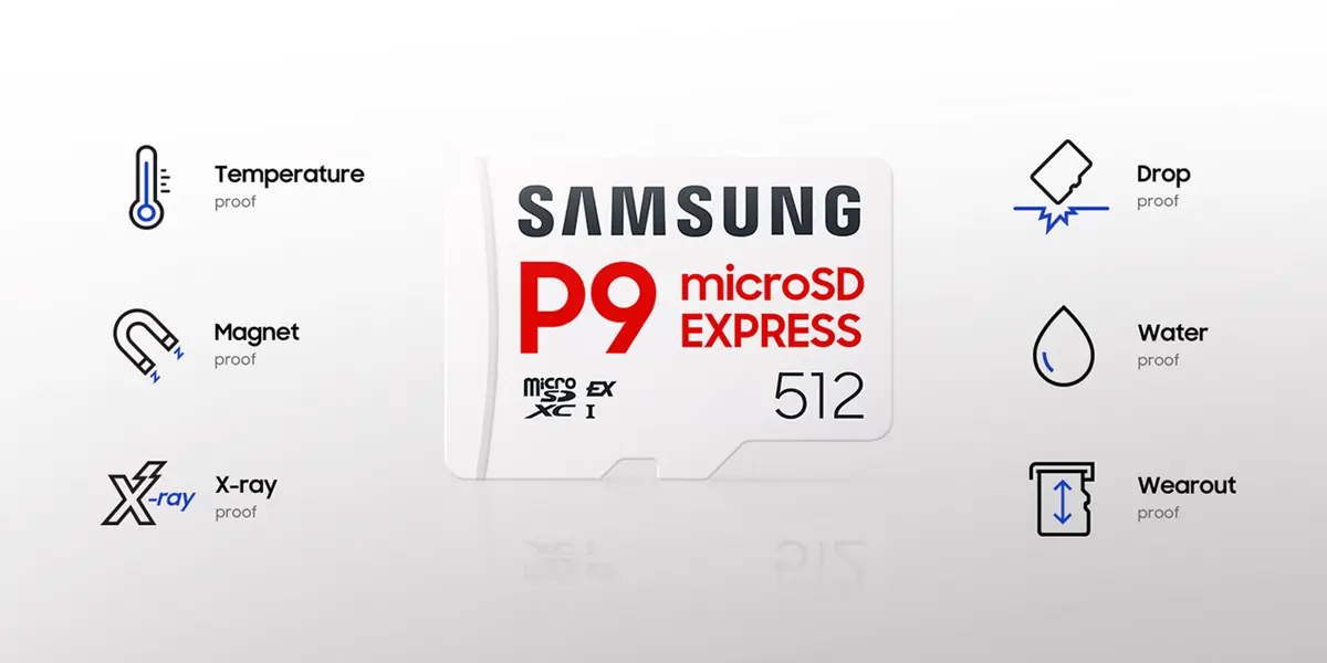 Samsung P9 Express microsd protecciones